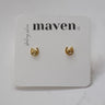 Gold Vermeil Horseshoe Earrings