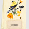 Goldfinch Tea Towel