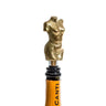 Gold Woman Torso Bottle Stopper