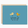Funny Birds Card