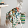 Embroiderd Cotton Suzanni Throw