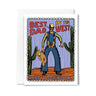 Best in the West Father's Day Card