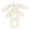 Bashful Bunny Cream Rattle