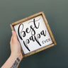 Best Papa Ever Wall Decor