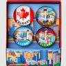 Calgary Magnet Set of 4