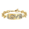 Love ID Gold Bracelet