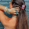 Desert Weave Cowboy Boot Hair Claw