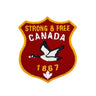 Strong & Free Goose Iron-On Patch