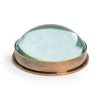 Tabletop Compass in Magnifying Glass Dome