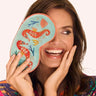Velvet Seahorse Eye Mask