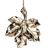 Golden Maple Leaf Ornament