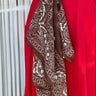 Sable Silk Western Scarf