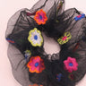 Embroidered Flower Hair Accessory