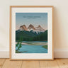 Three Sisters Mountain 8x10 Print