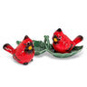 Cardinal Salt & Pepper Shakers
