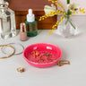 Botanical Pink Trinket Dish