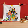 Kitty Carol Teal Towel