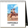 2026 Cowgirls Desk Calendar