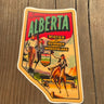 Retro Alberta Sticker