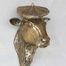 Cow in Beret Wall Decor