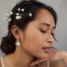 Art Deco Mother of Pearl Earrings