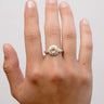 Bloom Solitaire Sterling Silver Ring