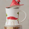 Mushroom Mug with pointed Lid