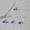 Stoneware Umbrella Ornament