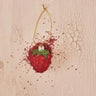Beaded Strawberry Ornament