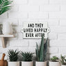 Happily Ever After Wall Decor
