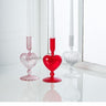 Red Heart Candle Holder