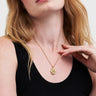 Robin & Blackberry Oval Locket Necklace