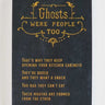 Ghosts Were People Too Notebook
