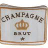 Champagne Enameled Trinket Dish
