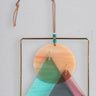 Sunset Mountains Mini Stained Glass
