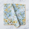 Sky Blue Ann Floral Neck Scarf