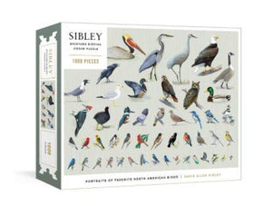 Sibley Backyard Birding Puzzle: 1000-Piece Jigsaw Puzzle
