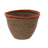 Nova Seagrass Basket Orange