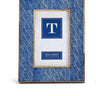 Shibori Diagonal Stripes Picture Frame