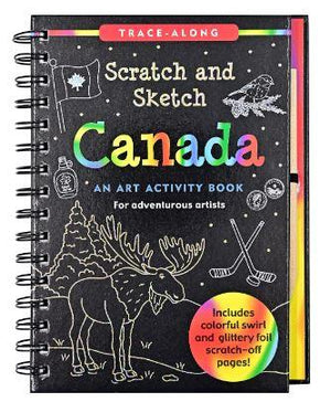 Canada - Scratch and Sketch Activity Book