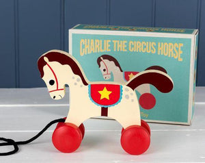 Charlie the Circus Horse Pull Toy