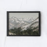 Mountain Vintage Style Wall Art