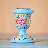 Hand Painted Kashmiri Candlestick