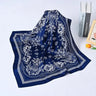 Western Bandana Scarf Silk