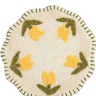 Floral Wool Trivet
