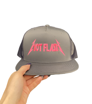 Pink Hot Flash Trucker Hat