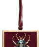 Framed Beetle Ornament