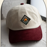 Actually Fuming Patched Corduroy Hat