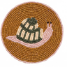 Gardenland Snails Beaded Coaster