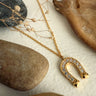 "Vermejo" Horseshoe Charm Necklace
